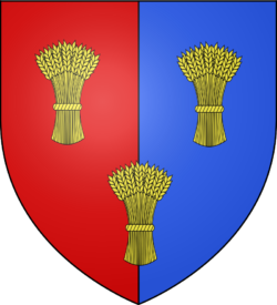 Coat of arms of Roger de Lacy