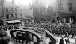 WW1 tank Pontefract