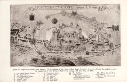 Pontefract Castle Map 1645