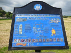 Cluniac Priory sign