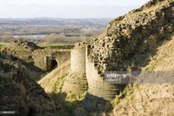Sandal Castle drum towers, 2021