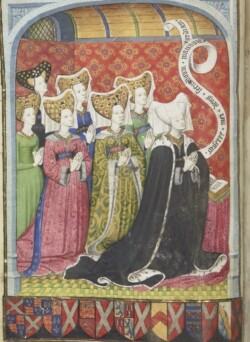 Cecily Neville in Gold Dress