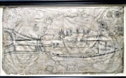 Pontefract Castle Siege Map 1648