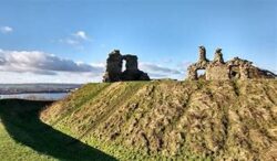 The great hall, Sandal Castle